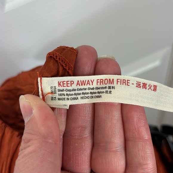 NWOT Free People movement the way home jogger burnt orange sz sm - Picture 7 of 7